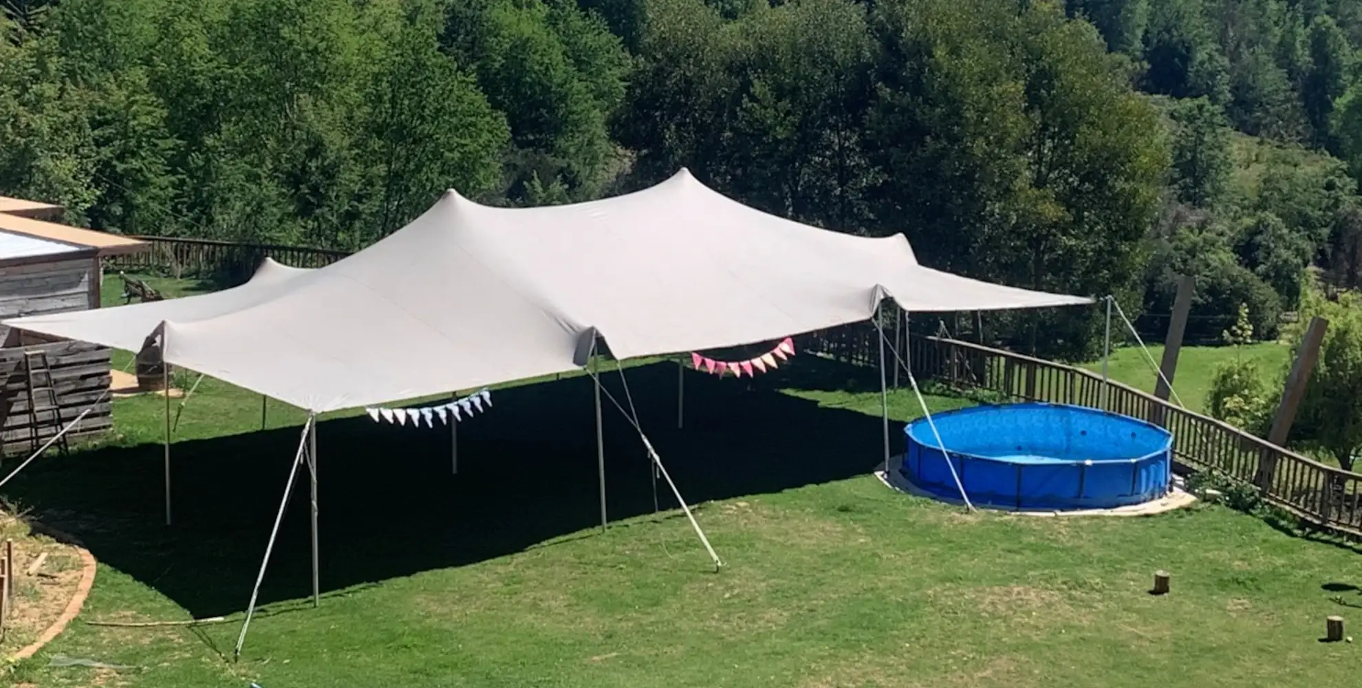 Carpas para Matrimonios y Fiestas y Celebración del jardín